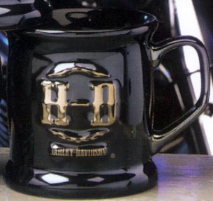 HARLEY-DAVIDSON H-D 12 OZ. BLACK PEARL MUG
