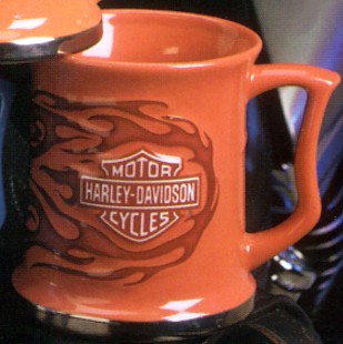HARLEY-DAVIDSON 12 OZ. DUO FLAME MUG - RED