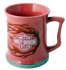 HARLEY-DAVIDSON 12 OZ. DUO FLAME MUG - PINK