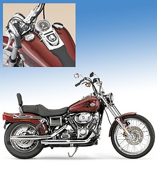 2004 HARLEY-DAVIDSON DYNA-WIDE GLIDE DIE-CAST SCALE MODEL BY THE FRANKLIN MINT