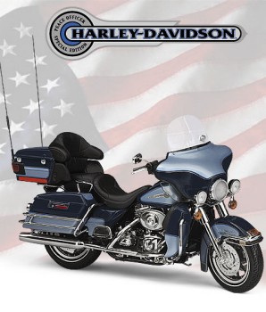HARLEY-DAVIDSON 2003 ULTRA CLASSIC ELECTRA GLIDE PEACE OFFICER LIMITED EDITION DIE-CAST SCALE MODEL BY THE FRANKLIN MINT