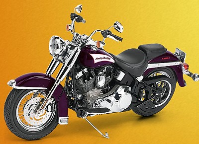 2006 HARLEY-DAVIDSON HERITAGE SOFTAIL LIMITED EDITION DIE-CAST SCALE MODEL BY THE FRANKLIN MINT