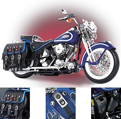 2006 HARLEY-DAVIDSON HERITAGE SPRINGER DIE-CAST SCALE MODEL BY THE FRANKLIN MINT