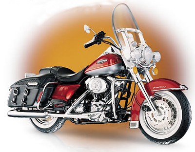 HARLEY-DAVIDSON 1999 ROAD KING CLASSIC DIE-CAST SCALE MODEL BY THE FRANKLIN MINT