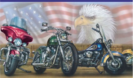 Motorcycle Wallpaper Border