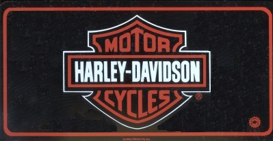 HARLEY-DAVIDSON BAR AND SHIELD LICENSE PLATE