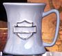 Harley-Davidson 12 Oz. Sculpted Flame Mug - Light Blue