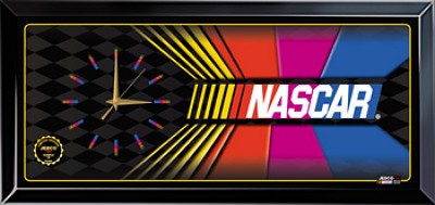NASCAR LOGO LIMITED EDITION WALL CLOCK