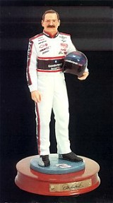 DALE EARNHARDT HOLDING HELMET LIMITED EDITION FIGURINE
