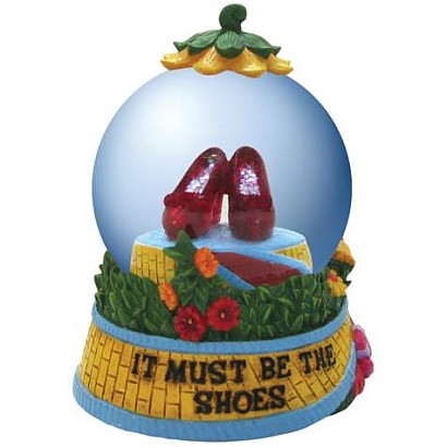 The Wizard Of Oz Ruby Slippers Waterglobe