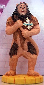 THE WIZARD OF OZ COWARDLY LION FIGURINE