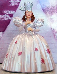 THE WIZARD OF OZ GLINDA THE GOOD WITCH FIGURINE