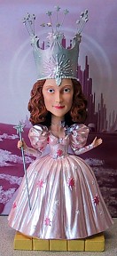 THE WIZARD OF OZ GLINDA THE GOOD WITCH BOBBLE HEAD FIGURINE