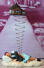 THE WIZARD OF OZ DOROTHY SLEEPING PHOTO CLIP