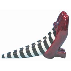 THE WIZARD OF OZ WICKED WITCH OF THE EAST LEGS DOOR STOP