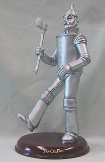 THE WIZARD OF OZ TIN MAN LARGE FIGURINE