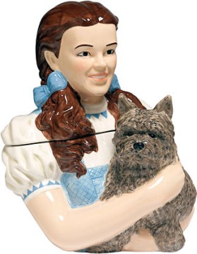 THE WIZARD OF OZ DOROTHY LIMITED EDITION COOKIE JAR