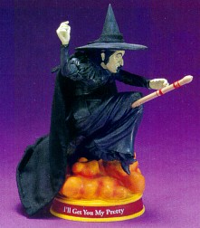 The Wizard Of Oz Wicked Witch Of The West Bobble Head Figurine