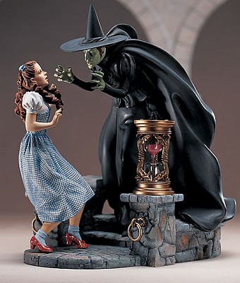 THE WIZARD OF OZ DOROTHY'S FINAL HOUR LIMITED EDITION SCULPTURE BY THE FRANKLIN MINT