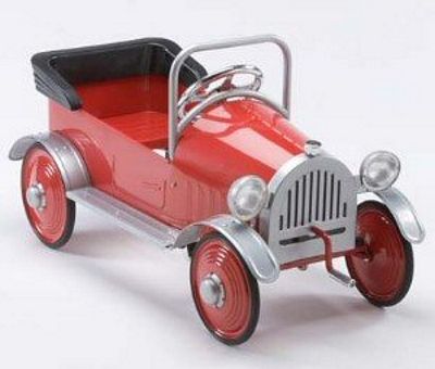 RETRO HOT RODDER ROADSTER PEDAL CAR BY AIRFLOW COLLECTIBLES