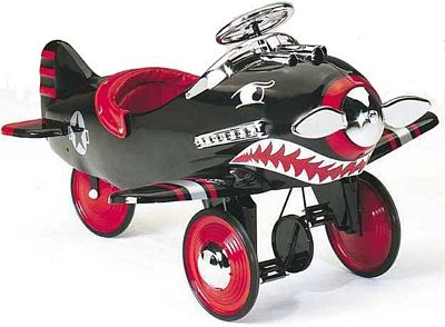 SHARK ATTACK PEDAL PLANE BY AIRFLOW COLLECTIBLES