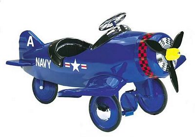 CORSAIR NAVY PEDAL PLANE BY AIRFLOW COLLECTIBLES