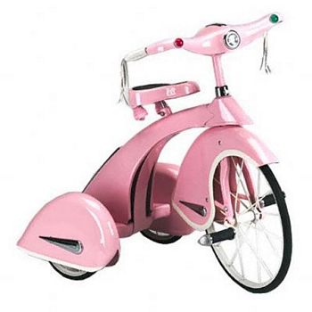 RETRO PINK PRINCESS TRICYCLE BY AIRFLOW COLLECTIBLES