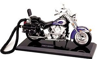 HARLEY-DAVIDSON HERITAGE SOFTAIL TELEPHONE WITH VROOM RINGER