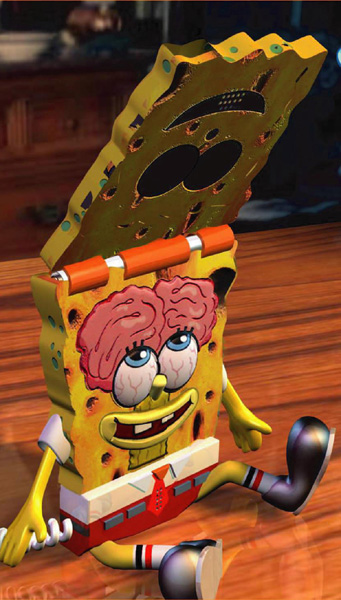SPONGE BOB SQUARE PANTS FLIP TELEPHONE