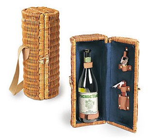 CLARET ONE BOTTLE INSULATED WINE BASKET