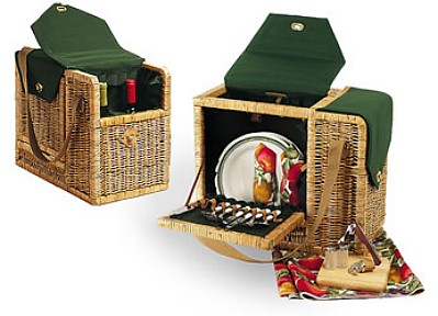 MONTECITO TWO PERSON DELUXE PICNIC BASKET