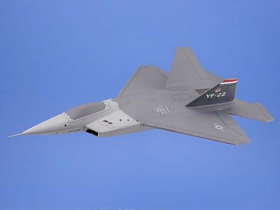 YF-22 Raptor Scale Model Aircraft