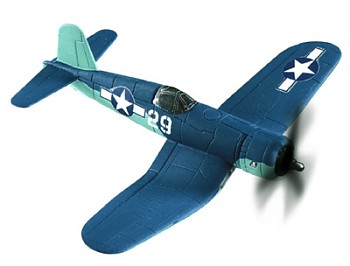 F-4U CORSAIR (PACIFIC) DIE-CAST SMALL SCALE MODEL AIRCRAFT BY CORGI