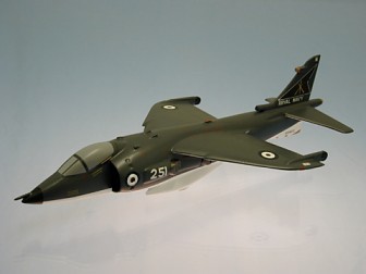 British Harrier Scale Model Aircraft