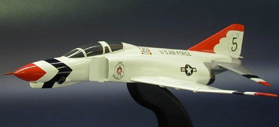 F-4E Phantom II Air Force Thunderbirds Scale Model Aircraft