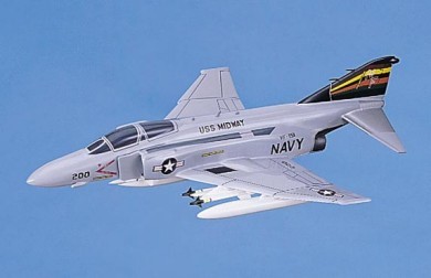 F-4S PHANTOM II NAVY SCALE MODEL AIRCRAFT