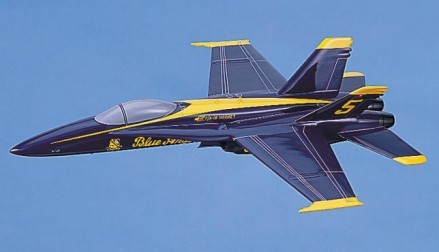 F/A-18 HORNET BLUE ANGELS SCALE MODEL AIRCRAFT