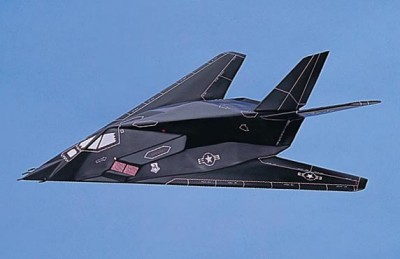 F-117 STEALTH FIGHTER SCALE MODEL AIRCRAFT