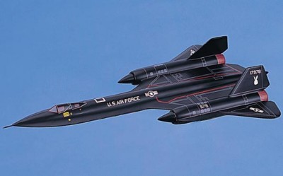 SR-71 Blackbird Small Scale Model Aircraft