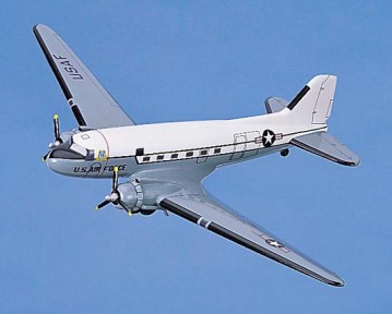 C-47 SKYTRAIN USAF SCALE MODEL AIRCRAFT