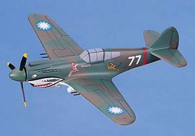 P-40B WARHAWK (CHINA) SCALE MODEL AIRCRAFT