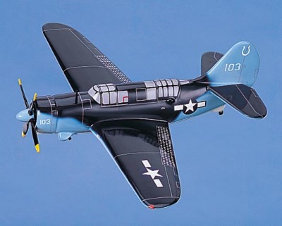 SB2C HELLDIVER SCALE MODEL AIRCRAFT