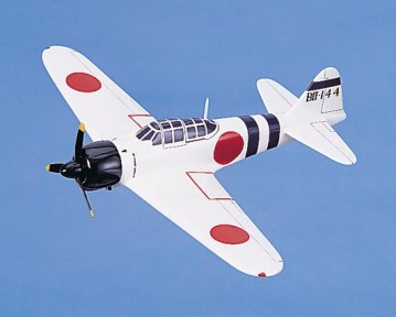A6M5 JAPANESE ZERO ZEKE SCALE MODEL AIRCRAFT