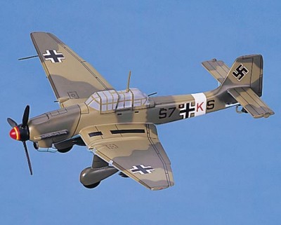 Junkers Ju 87 Stuka Desert Scale Model Aircraft