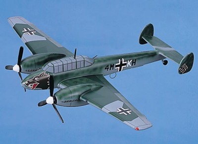 MESSERSCHMITT BF110 SCALE MODEL AIRCRAFT