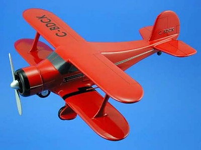 Staggerwing Beech Model 17 Scale Model Aircraft