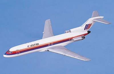 BOEING 727-200 UNITED AIRLINES SCALE MODEL AIRCRAFT