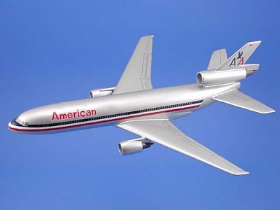 American Airlines DC-10 Scale Model Aircraft