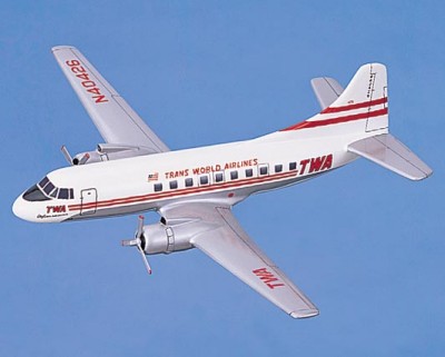 MARTIN 404 TWA SCALE MODEL AIRCRAFT