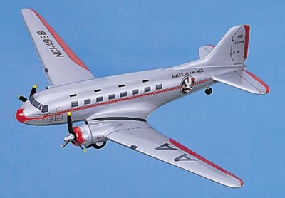 American Airlines DC-3 Scale Model Aircraft